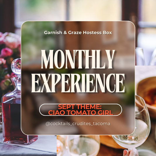Garnish & Graze -> Monthly Social Club Experience